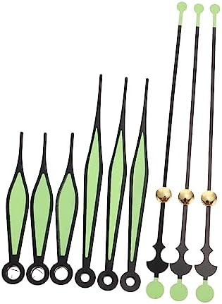 10-Set Replacement Kit for Glow Dark Clock Arms Easy to Install
