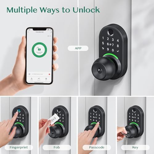 Secure Smart Door Lock with Keypad Keyless Entry for Your Home