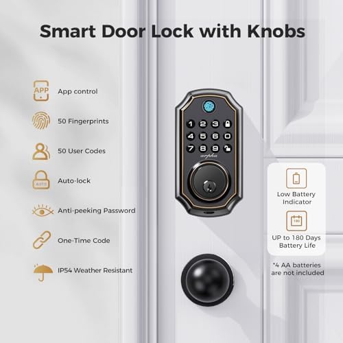 Advanced Smart Door Lock with Fingerprint Password