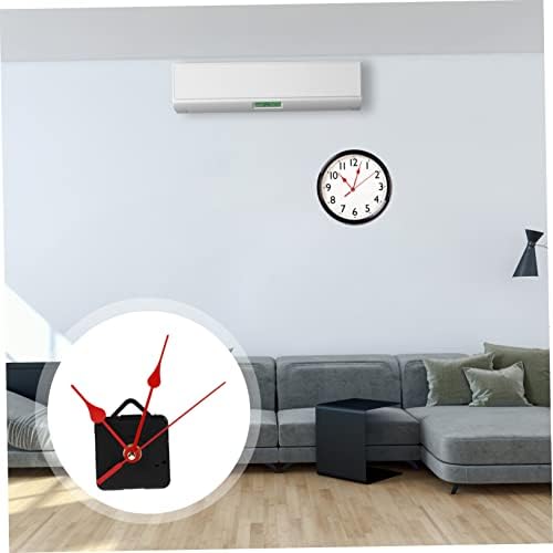 Simple Red Quartz Clock Movement with No Battery Required