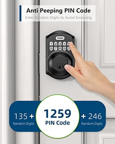 TEEDeo Keyless Entry Door Lock unlocking security and convenience