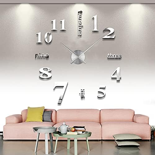 Eforcase 3D Clock Hands Modern Wall Clock Decorations