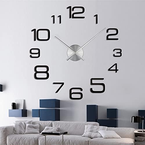 Eforcase 3D Clock Hands Modern Wall Clock Decorations