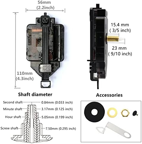 Pendulum Type Step Clock Movement