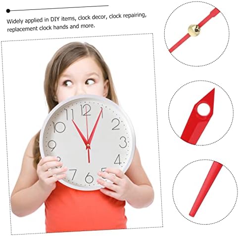 Classic Aluminum Wall Clock Needles - 10 Piece Set