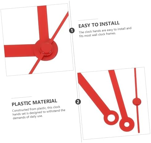 Replacement Clock Hands Set Perfect for DIY Clock Making Wall Clock Repair