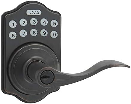 Amazon Basics Smart DoorLock Keypad Entry Lever