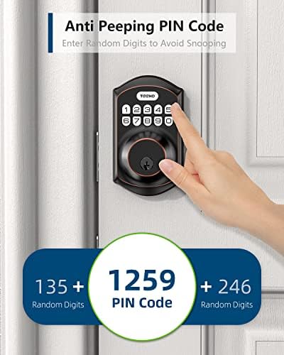 Smart Keyless Entry Door Lock with Keypad