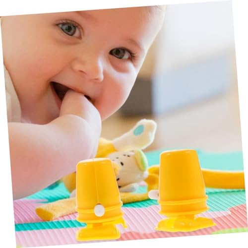 Hohopeti Wind-Up Toy MovementEight-Piece Plastic Clock Accessories for Kids