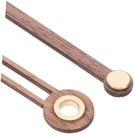 OSALADI 5 Set walnut clock hands for DIY silent clock repair