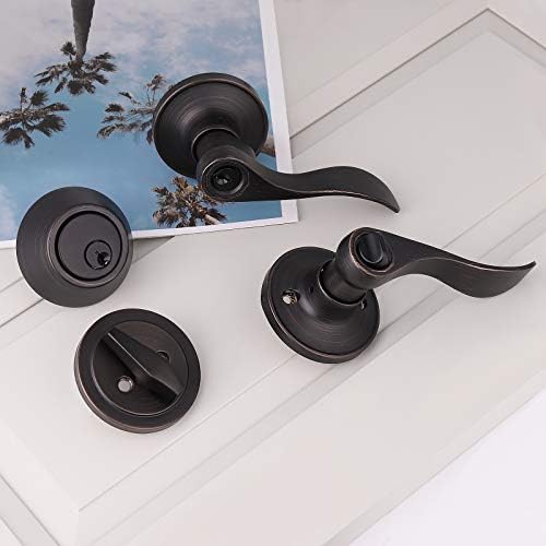 Secure Entry Door Gobrico - FrontExterior Door Lever Lockset