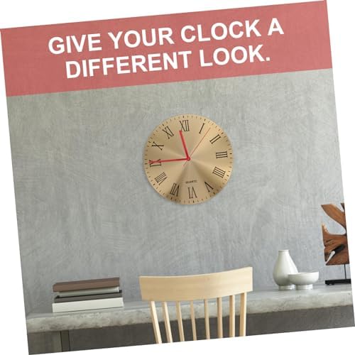 Elegant 2-Piece Clock Mechanism Kit
