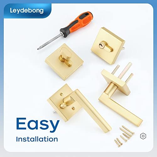 Stylish Front Door Lock Set for Security and Style