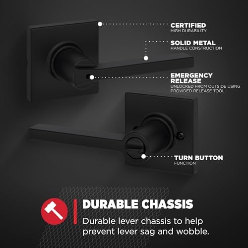 Kwikset Casey Door Privacy Handle