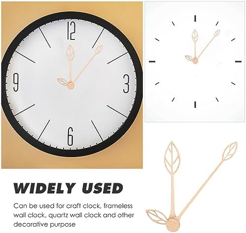 Angoily Large Clock Wall Clock Hands Durable Elegant