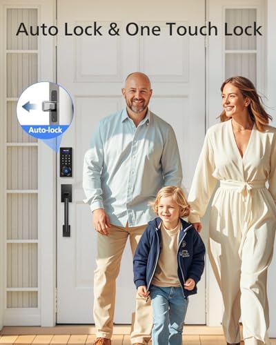 Philips Wi-Fi Smart Lock with Handle Keyless Entry Door Lock Set