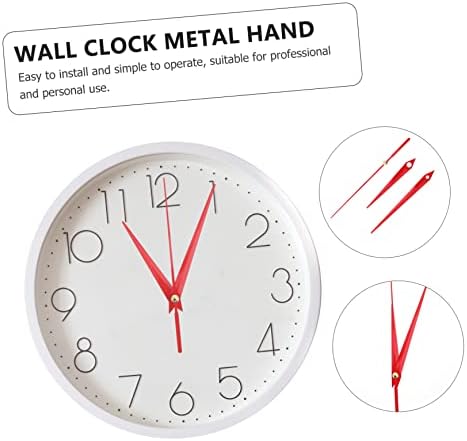 Premium Aluminum Wall Clock Hands Mute Squirrel-Free DIY Replacement for Clocks