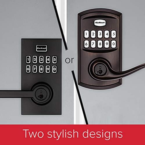 Kwikset SmartCode 917 SATIN Nickel Door Keypad Quad-Dot Security Entry
