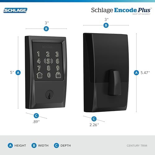 Schlag Encode Plus Smart Wi-Fi Door Lock