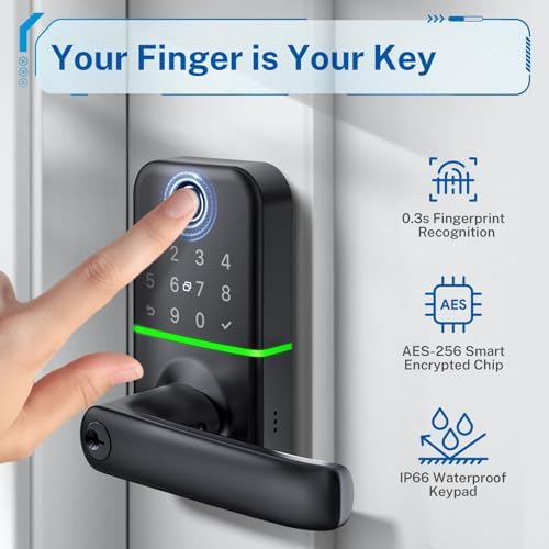 KUCACCI Smart Door Lock with Keypad Code
