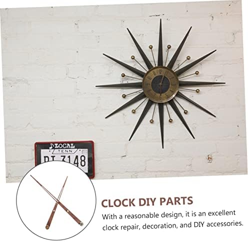 Large Wooden Wall Clock Hands