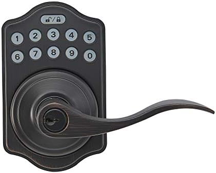 Amazon Basics Smart DoorLock Keypad Entry Lever