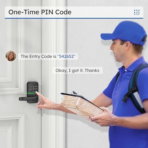 Secure Smart Door Lock with Keypad for Front Door