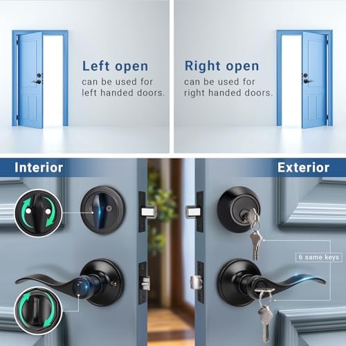 Sturdy Front Door Handle Set
