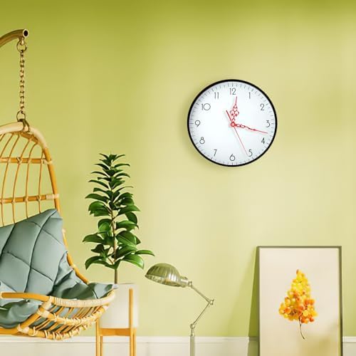 Uonlytech Red DIY Wind-Up Clock Personalize Your Style