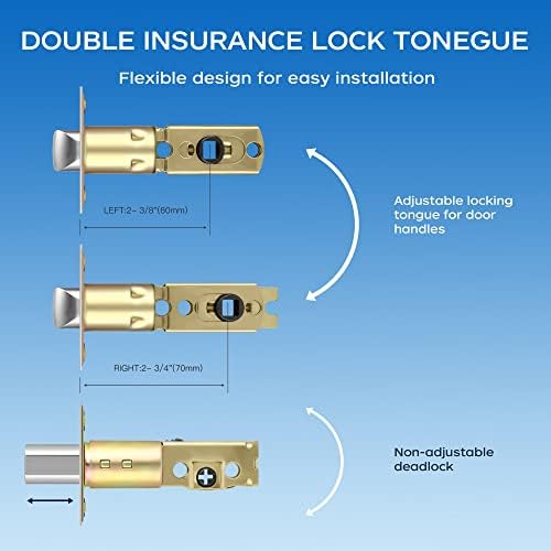 Stylish Front Door Lock Set for Security and Style