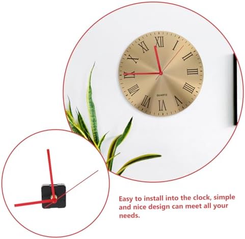 Elegant 2-Piece Clock Mechanism Kit