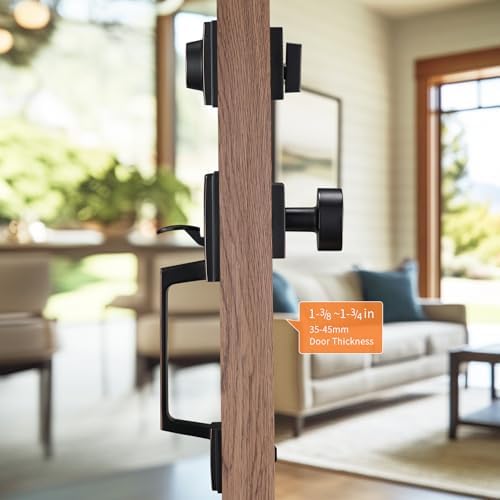 Oil-Rubbed-Bronze Front Door Handle