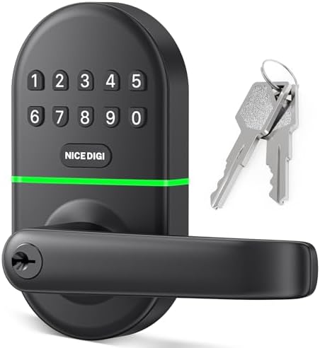Smart Keypad Door Lock Keyless Entry for Home Car Doors
