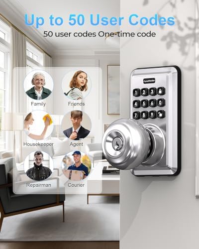 ApeStellar Door Knob with Keypad