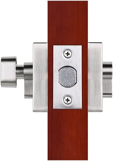 Sturdy Stylish Square Contemporary Deadbolt Lock for Front Entry Doors
