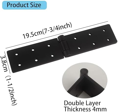Heavy Duty Gate Hinges 2-Pack