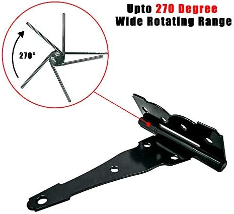 6-inch Door Hinges Rustproof Durable