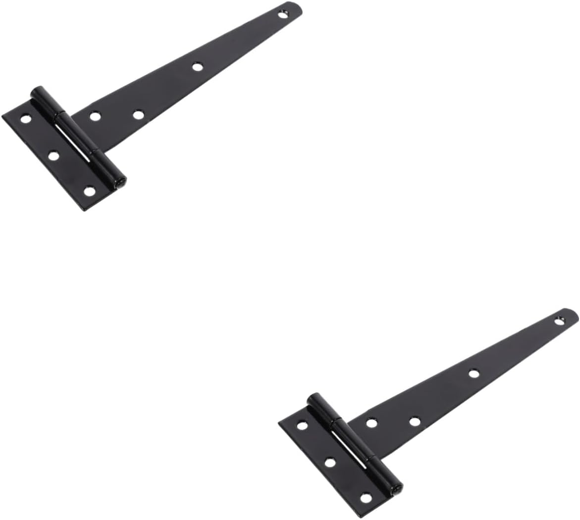 Two-Piece Heavy Duty Gate Hinges with Bi-Shape Design