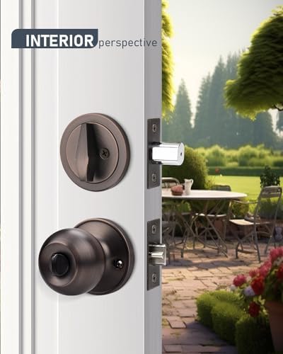 Secure Entry Door Lock Set with Easy Installation