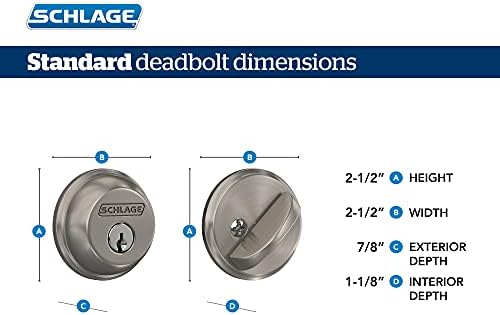 Secure Entry Door Deadbolt for Increased Security