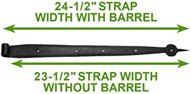Sturdy Black Pintle Hinges for Colonial Homes