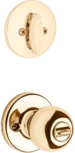 Kwikset 690 Polo Entry Knob Deadbolt Combo Pack