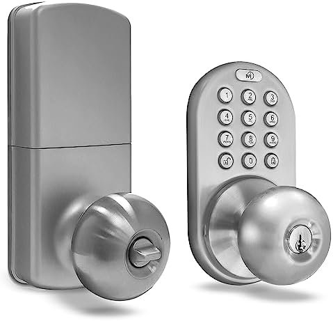 Premium Door Knob Lock with Keyless Entry