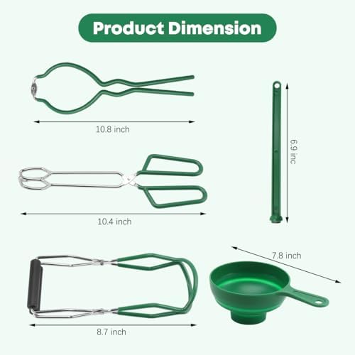 Perfect for Canning and Pickling Beginner-Friendly 215QT Canning Kit