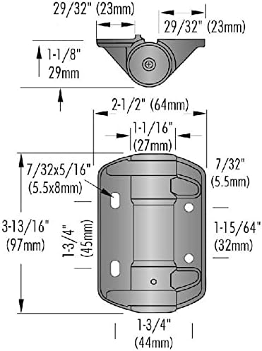 National Hardware Polycryst Black Polymer Hinges 2-Pack