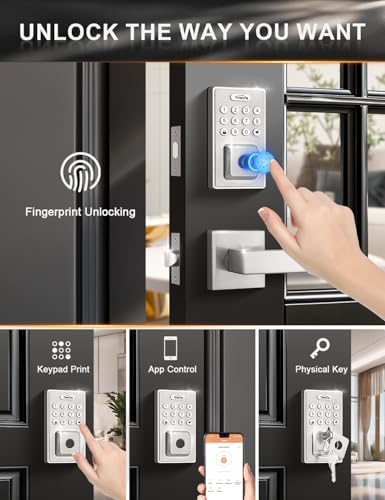 Tinewa Square Keyless Entry Door Lock
