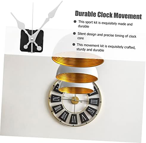 4 Set Plastic Wall Clock Hand Mechanism Kit with Fashionable Design
