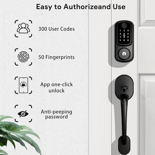 Smart Keyless Entry Door Lock with Alexa Integration