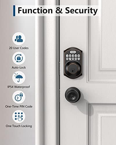 Smart Keyless Entry Door Lock with Keypad