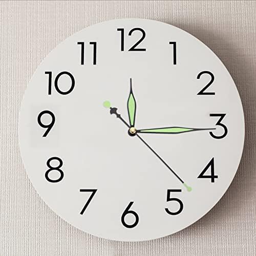 Homoyoyo 10 Sets Glow in The Dark Clock Pointer Hands Replacement
